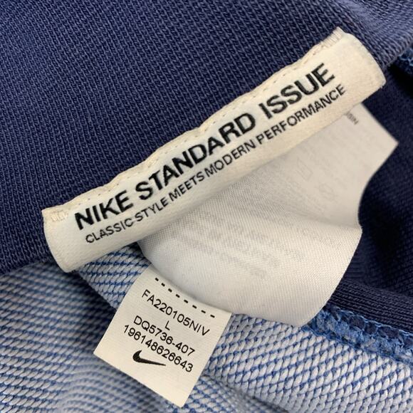 Nike Dri-FIT Standard Issue Pullover Basketball Hoodie DQ5736-407 Men Sz: Large - Picture 9 of 9